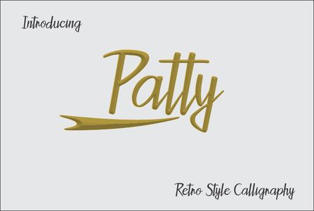 Patty font